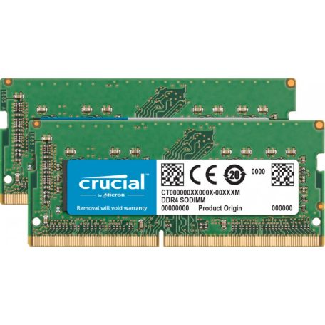 Crucial 32GB DDR4 2400HMz Kit (2x16GB) SODIMM for Mac