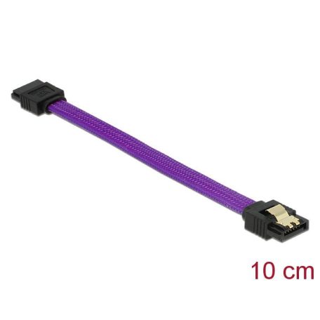 DeLock SATA 6 Gb/s Cable 0,1m Violet