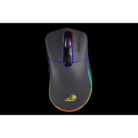 Dragon War Caster Gamer mouse Black