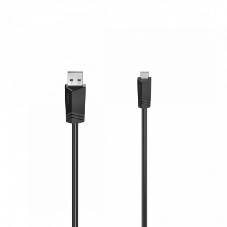 Hama Fic miniUSB cable 1,5m Black