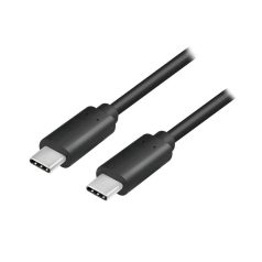   Logilink CU0128 USB 3.2 Gen2 Type-C cable C/M to C/M 4K/60Hz 0,5m Black