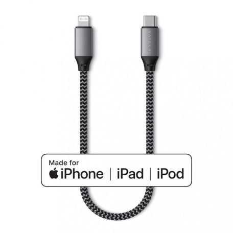 Satechi USB-C to Lightning Cable 0,25m Space Grey