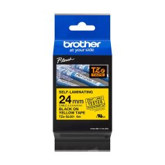   Brother TZe-SL651 laminált P-touch szalag (24mm) Black on Yellow - 8m