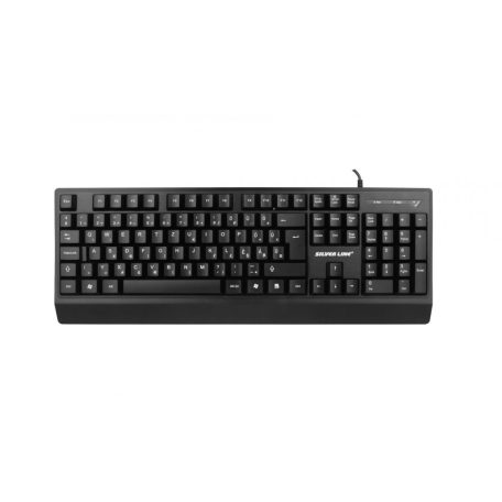 Silverline KB102 Billentyűzet Black HU