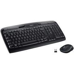   Logitech MK330 Wireless billentyűzet + optikai egér Black UK