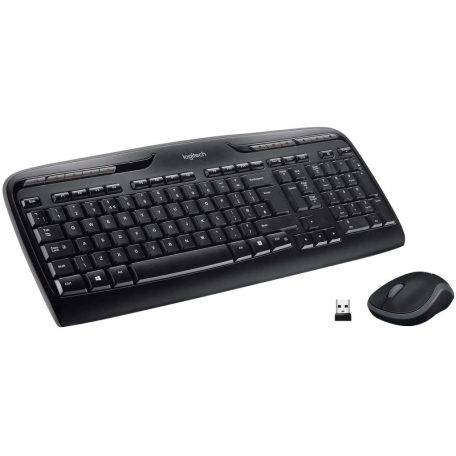 Logitech MK330 Wireless billentyűzet + optikai egér Black UK