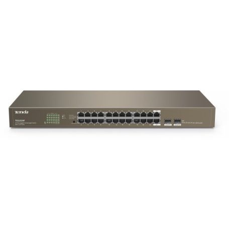 Tenda TEG1024F 24-Port Gigabit Unmanaged Switch with 2 SFP Slots