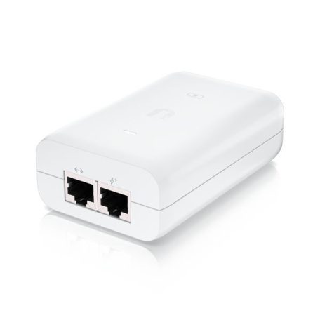 Ubiquiti U-POE-AT PoE Adapter 2x1000Mbps, 48VDC @ 0.65A