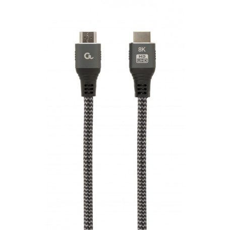 Gembird CCB-HDMI8K-1M Ultra High Speed HDMI cable with Ethernet 8K Select Plus Series 1m Grey