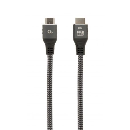 Gembird CCB-HDMI8K-1M Ultra High Speed HDMI cable with Ethernet 8K Select Plus Series 1m Grey