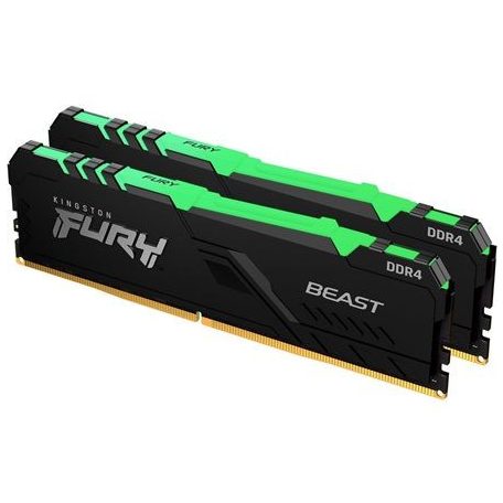 Kingston 32GB DDR5 4800MHz Kit(2x16GB) Fury Beast RGB