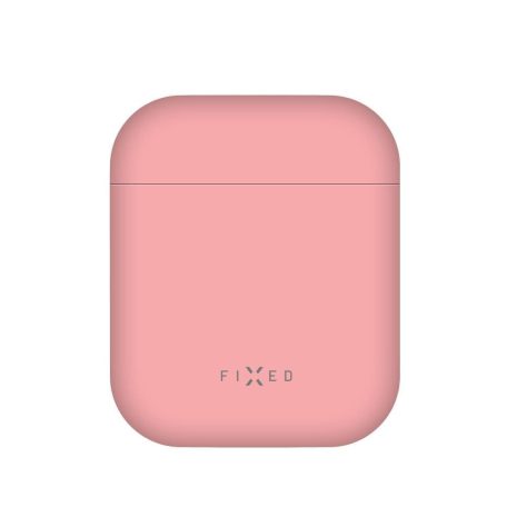 FIXED Ultravékony szilikon tok Silky Apple Airpods 1 és 2.-höz, kék