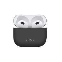   FIXED Silky szilikon tartótok az Apple Airpods 3-hoz, fekete