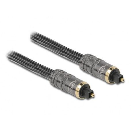 DeLock Toslink male - male Standard Cable 5m Anthracite