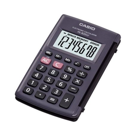 Casio HL-820LV Zsebszámológép Black