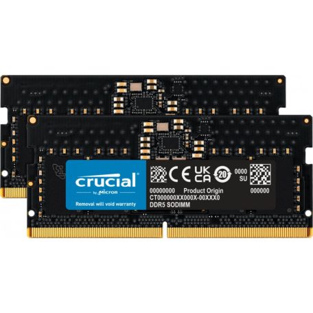 Crucial 16GB DDR5 4800MHz Kit(2x8GB) SODIMM