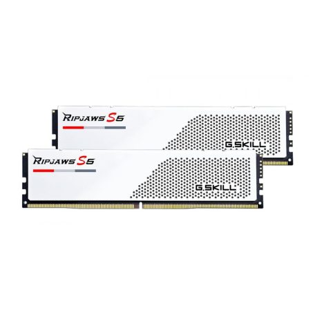 G.SKILL 64GB DDR5 6000MHz Kit(2x32GB) Ripjaws S5 White