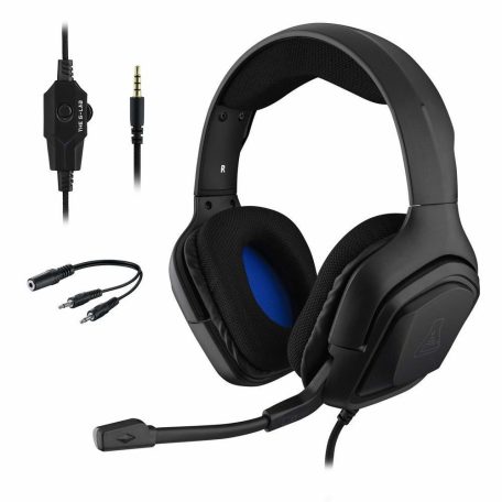 The G-Lab Korp Cobalt Gaming Headset Black