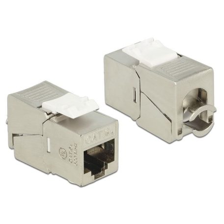 DeLock Keystone Module RJ45 jack > LSA Cat.6A STP compact