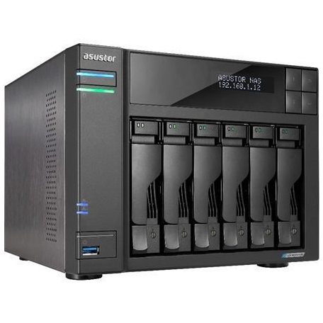 Asustor NAS AS6706T (8GB) (6xHDD + 4xM.2 SSD)