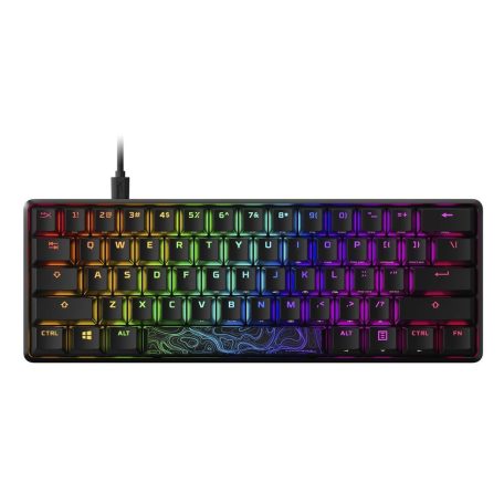 HP HyperX Alloy Origins 60 RGB HX Red Switch Mechanical Gaming Keyboard Black US