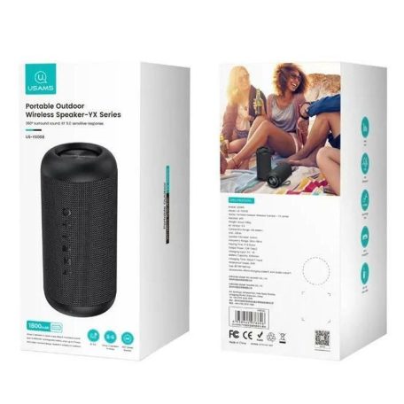 Usams YX8YG01 Bluetooth Speaker Black