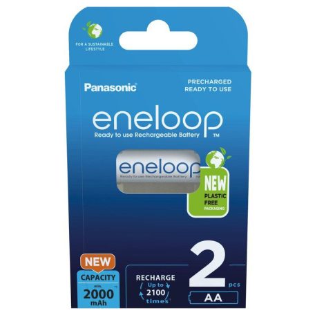 Eneloop 2000mAh AA Ni-MH akkumulátor 2db/csomag