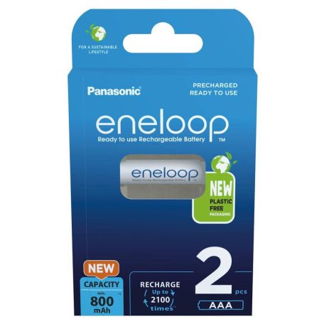 Eneloop 800mAh AAA Ni-MH akkumulátor 2db/csomag