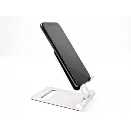 DeLock Smartphone Stand Holder adjustable aluminium