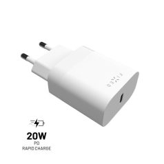 FIXED USB-C Travel Charger 20W, Fehér