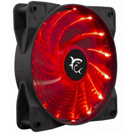 White Shark Impulse LED Fan Red