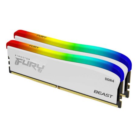 Kingston 32GB DDR4 3200MHz Kit(2x16GB) Fury Beast RGB SE White