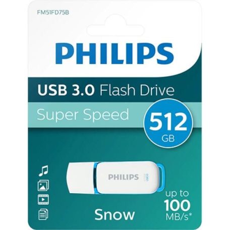 Philips 512GB USB 3.0 Snow Edition White