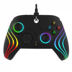 PDP Xbox Series X/S & PC USB Gamepad Black Afterglow Wave