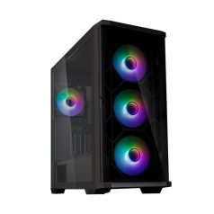 Zalman Z10 Duo RGB Tempered Glass Black