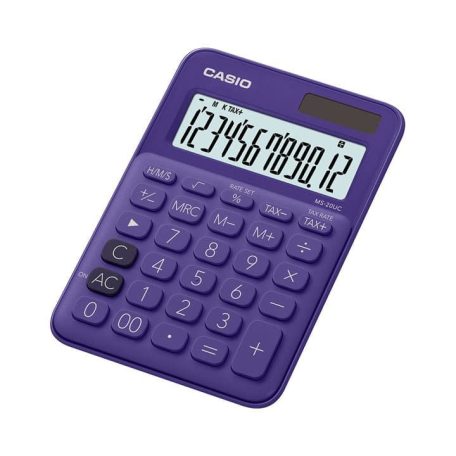 Casio MS-20UC-PL Asztali számológép Violet