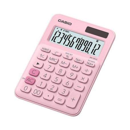 Casio MS-20UC-PK Asztali számológép Pink