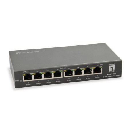 LevelOne GEP-0823 8-Port Gigabit PoE Switch