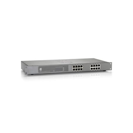 LevelOne GEP-1621 16-Port Gigabit PoE-Plus Switch