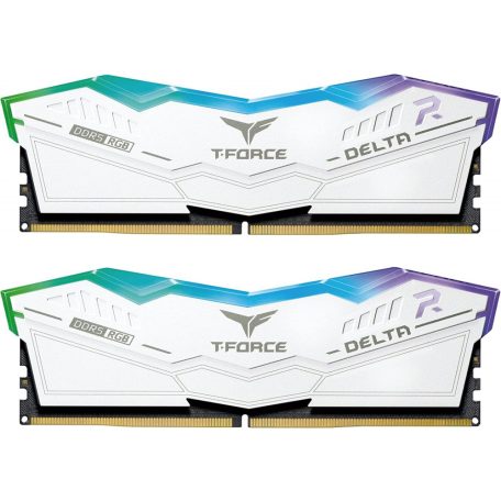 TeamGroup 32GB DDR5 5600MHz Kit(2x16GB) Delta RGB White