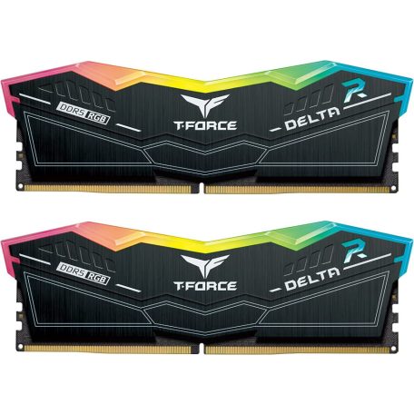 TeamGroup 32GB DDR5 5600MHz Kit(2x16GB) T-Force Delta RGB Black