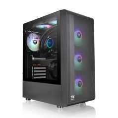 Thermaltake S200 TG ARGB Tempered Glass Black