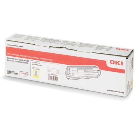 Oki C824/C834/C844 Yellow toner