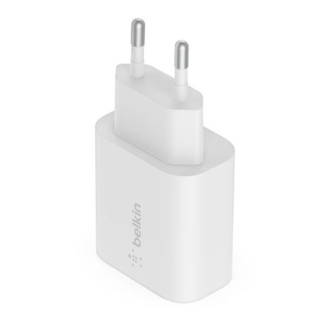 Belkin BoostCharge USB-C PD 3.0 PPS Charger (25W) White