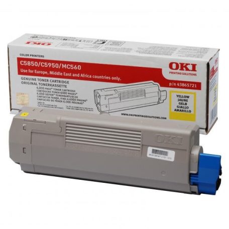 Oki C5850/5950 Yellow toner