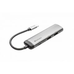 Verbatim USB-C Multiport Hub USB 3.0 | HDMI Silver