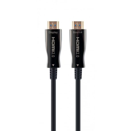 Gembird CCBP-HDMI-AOC-10M-02 Active Optical AOC High speed HDMI cable with Ethernet AOC Premium Series 10m Black