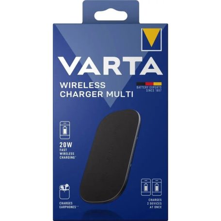 Varta Wireless Charger Multi Black