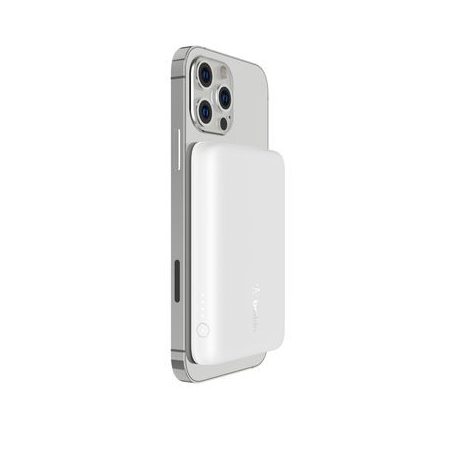 Belkin Magnetic Wireless 2500mAh PowerBank White