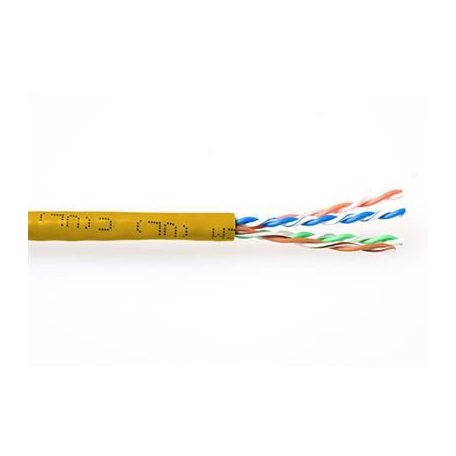 ACT CAT6 U-UTP Installation cable 305m Yellow